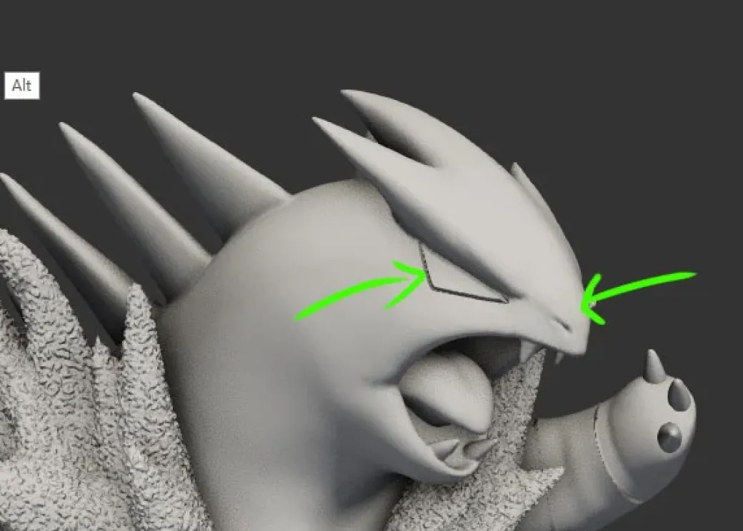 1/20 Scale Evolution Set of Tyranitar - Pokemon Resin Statue - JB Studio