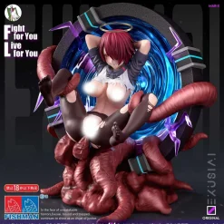 1/6 Scale Exusiai with LED - Arknights Resin Statue - YuTouRen Studio