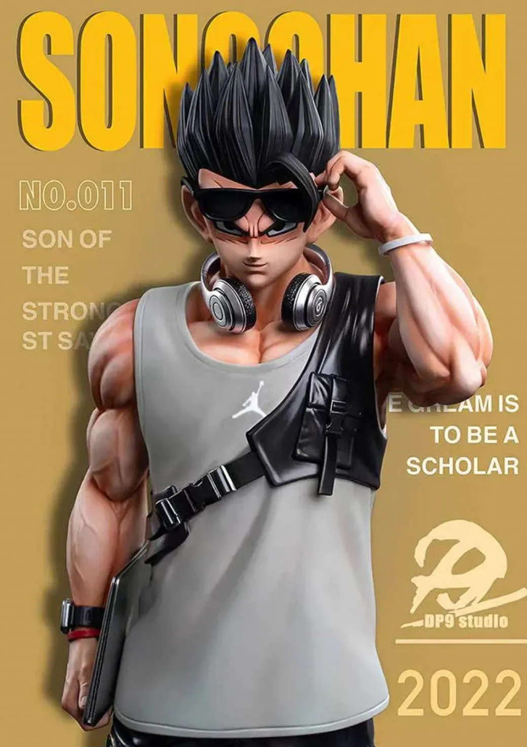 1/6 Scale Fashion Adult Son Gohan - Dragon Ball Resin Statue - DP9 Studios