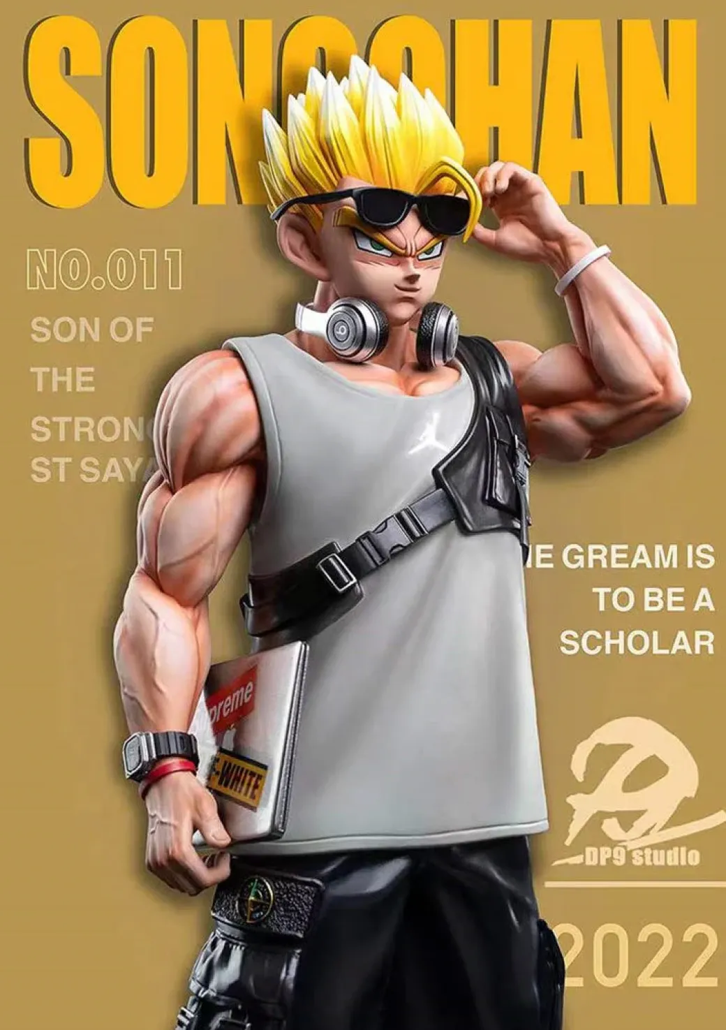 1/6 Scale Fashion Adult Son Gohan - Dragon Ball Resin Statue - DP9 Studios