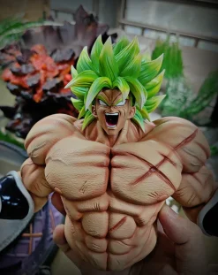 1/6 Scale Fearsome Rampage Legendary Super Saiyan Broly with LED - Dragon Ball Resin Statue - D-M Studios