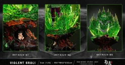 1/6 Scale Fearsome Rampage Legendary Super Saiyan Broly with LED - Dragon Ball Resin Statue - D-M Studios