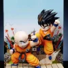 1/5 Scale Fierce Fighting Series 001 Little Son Goku VS Krillin - Dragon Ball Resin Statue - Kylin Studio
