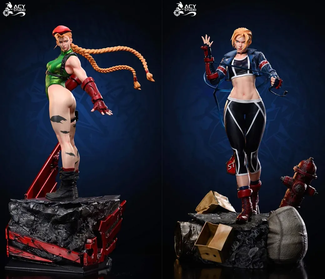 1/4 Scale Fifth & Sixth Generation Cammy White - Street Fighter Resin Statue - Acy Studio