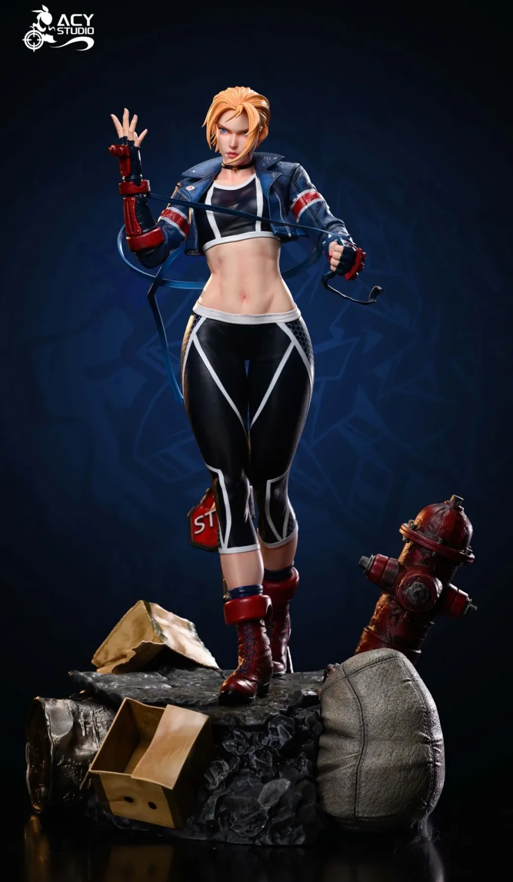 1/4 Scale Fifth & Sixth Generation Cammy White - Street Fighter Resin Statue - Acy Studio