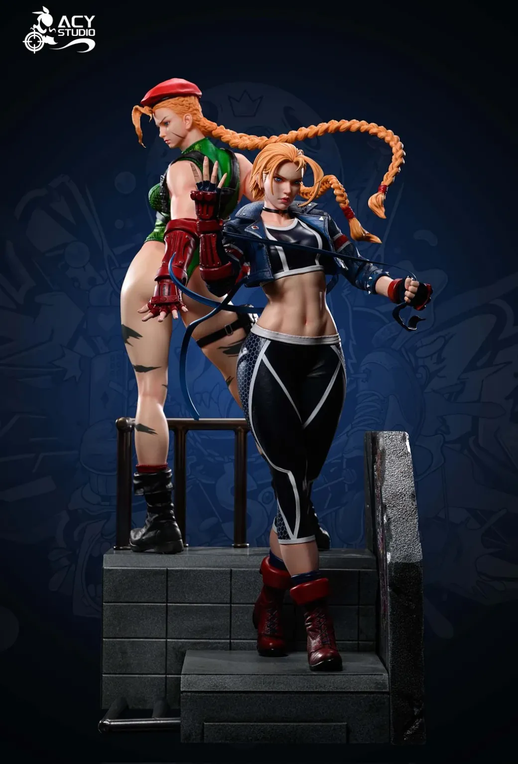 1/4 Scale Fifth & Sixth Generation Cammy White - Street Fighter Resin Statue - Acy Studio