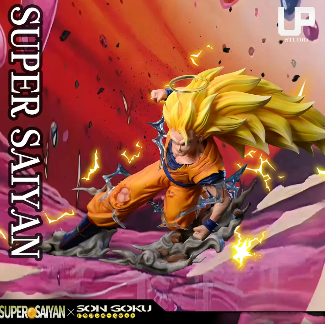 1/6 Scale Film Ver. Super Saiyan 3 Son Goku - Dragon Ball Resin Statue - UP Studios