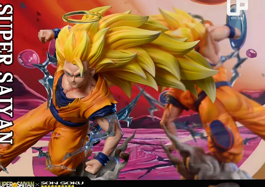 1/6 Scale Film Ver. Super Saiyan 3 Son Goku - Dragon Ball Resin Statue - UP Studios