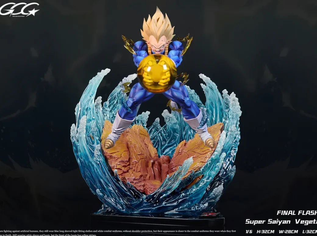 1/6 Scale Final Flash Vegeta - Dragon Ball Resin Statue - GCC Studio