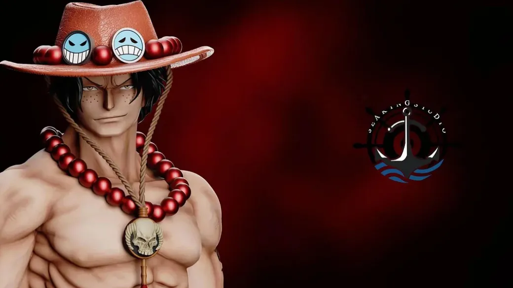 1/3 Scale Fire Fist Portgas D. Ace with LED - ONE PIECE Resin Statue - Sea King Studio