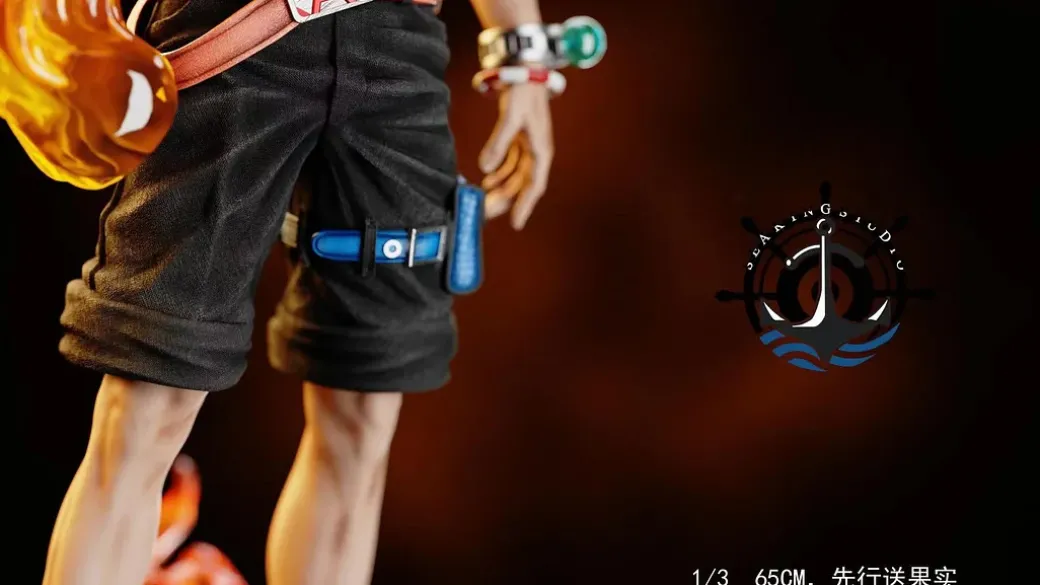 1/3 Scale Fire Fist Portgas D. Ace with LED - ONE PIECE Resin Statue - Sea King Studio