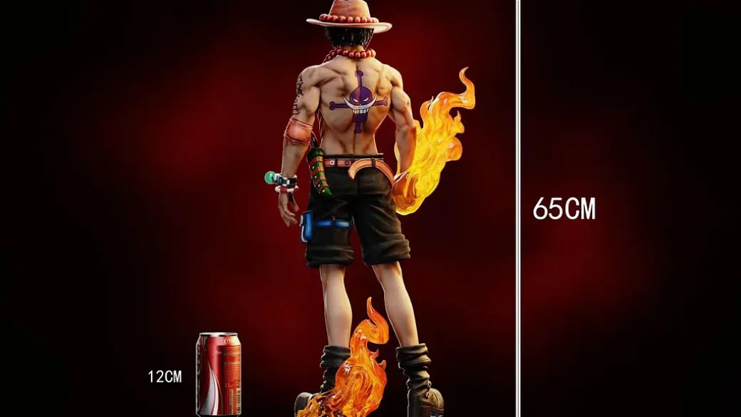 1/3 Scale Fire Fist Portgas D. Ace with LED - ONE PIECE Resin Statue - Sea King Studio