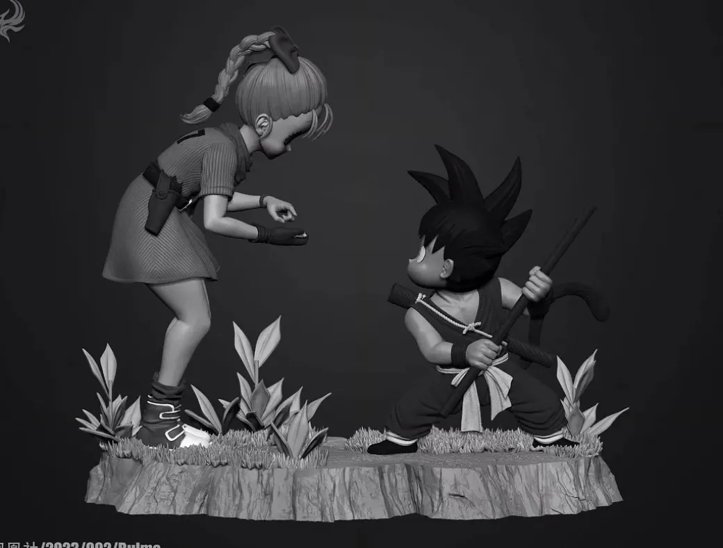 1/6 Scale First Met Son Gohan - Dragon Ball Resin Statue - The Order Of The Phoenix Studios