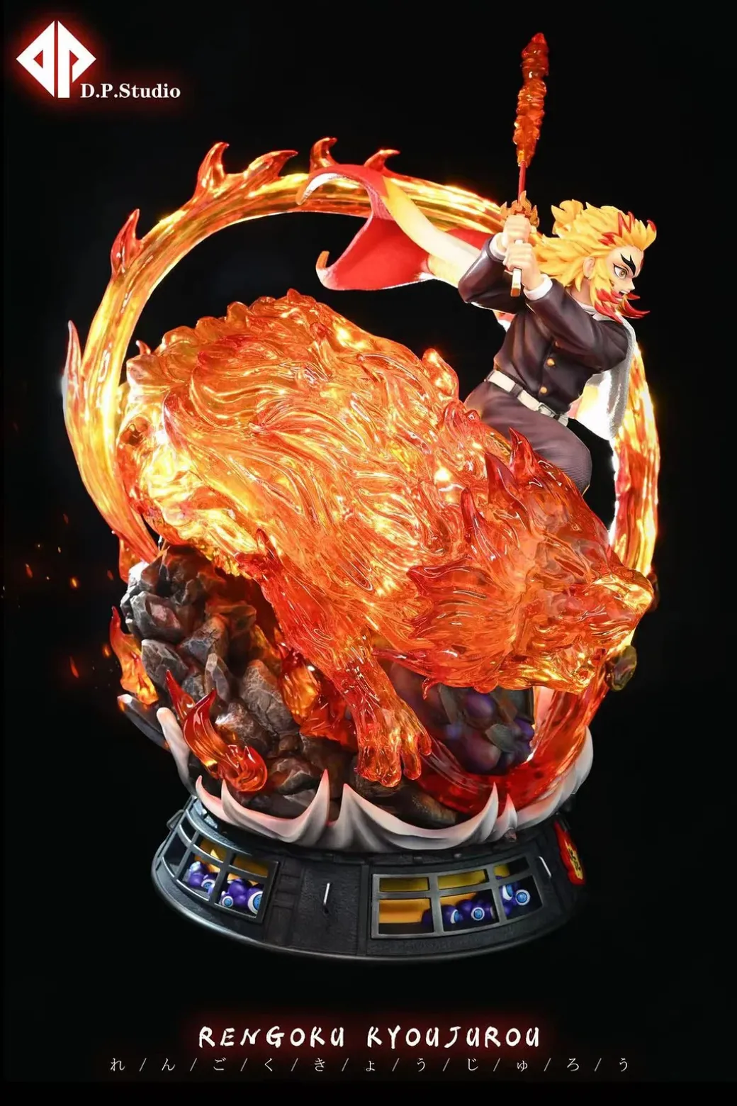 1/6 Scale Flame Hashira Rengoku Kyojurou - Demon Slayer: Kimetsu no Yaiba Resin Statue - DP Studios