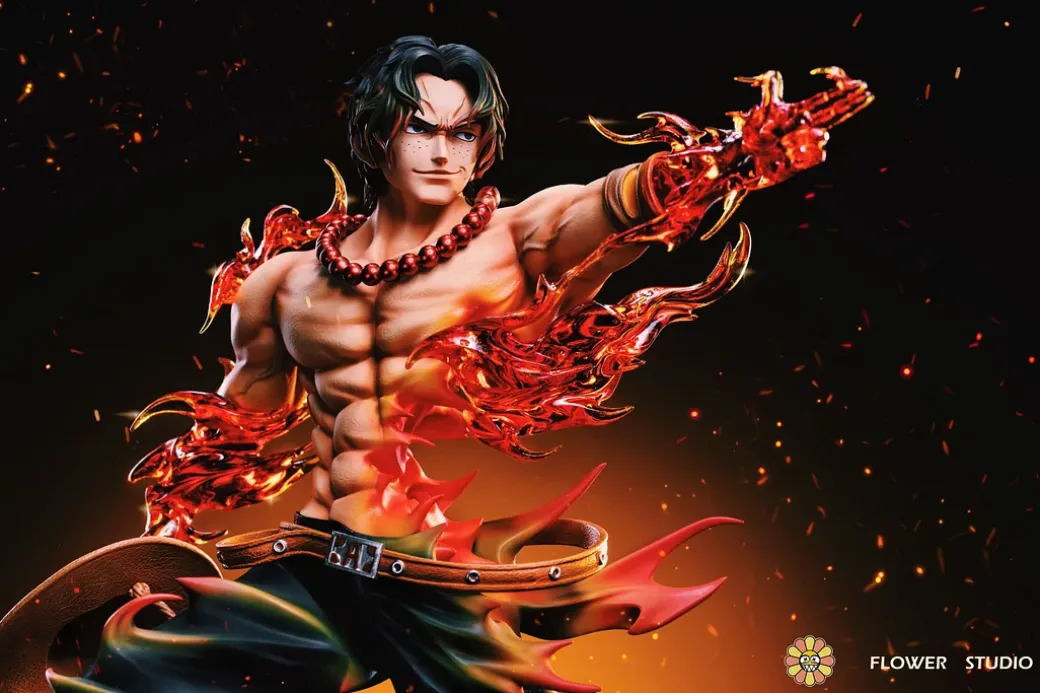 1/6 Scale Flame Portgas D. Ace - ONE PIECE Resin Statue - Flower Studio