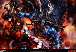 1/6 Scale Four Emperors Beast Form Kaido with LED - ONE PIECE Resin Statue - LuckyDog Studio