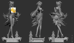 1/4 Scale Ganyu - Genshin Impact Resin Statue - Explosion Studio
