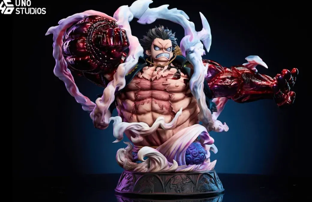 1/4 Scale Gear 4 Monkey D. Luffy Bust Statue - ONE PIECE Resin Statue - UNO Studio