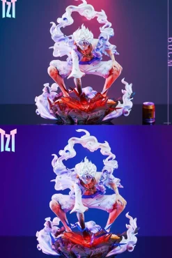 1/3 Scale Gear 2 Nika Monkey D. Luffy with LED - ONE PIECE Resin Statue - TZT Studio