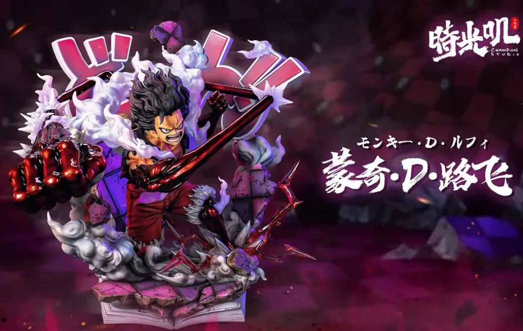1/6 Scale Gear Fourth Snakeman Monkey D. Luffy - ONE PIECE Resin Statue - Champion Studios