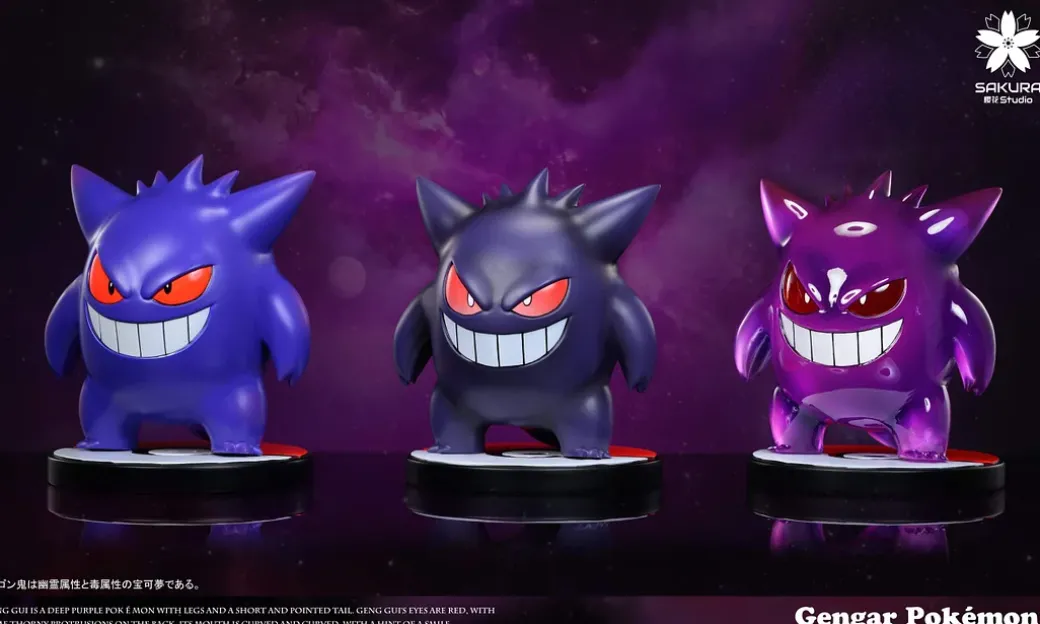 1/10 Scale Gengar - Pokemon Resin Statue - YingHua Studio