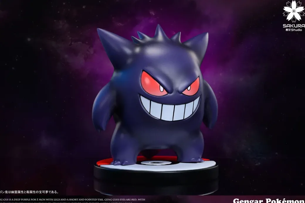 1/10 Scale Gengar - Pokemon Resin Statue - YingHua Studio