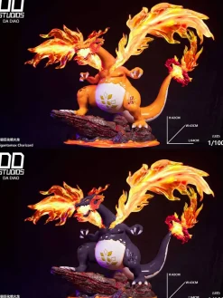 1/100 Scale Gigantamax Charizard - Pokemon Resin Statue - DD Studio