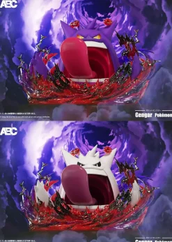 1/100 Scale Gigantamax Gengar - Pokemon Statue - ABC Studio
