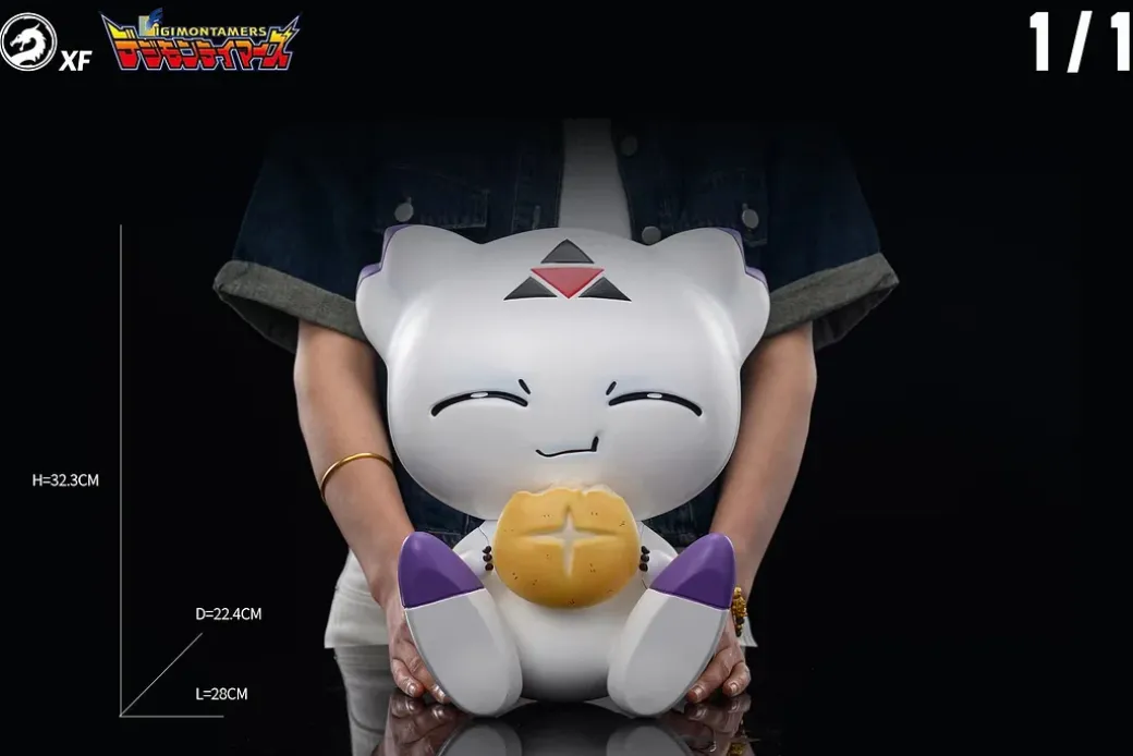 1/1 Scale Gigimon & Yarmon & Culumon - Digimon Resin Statue - XF-Studios