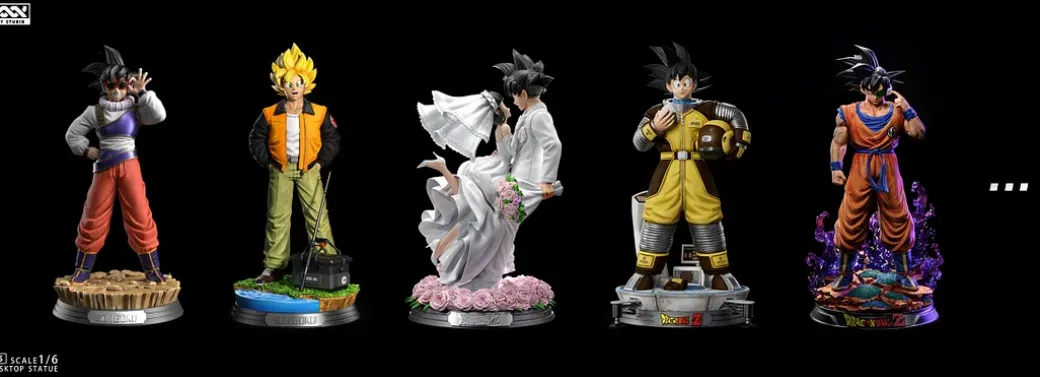 1/6 Scale Ginyu Force Son Goku - Dragon Ball Resin Statue - UMY Studios