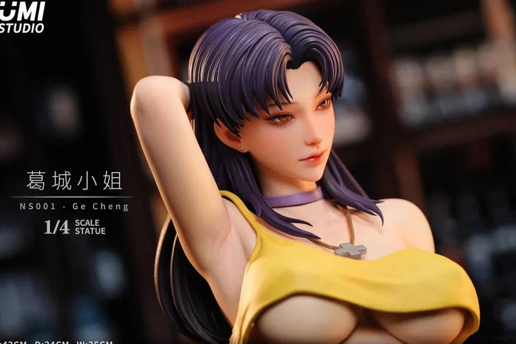 1/4 Scale Goddess Series 001 Misato Katsuragi - (EVA) Neon Genesis EVAngelion Resin Statue - UMI Studio