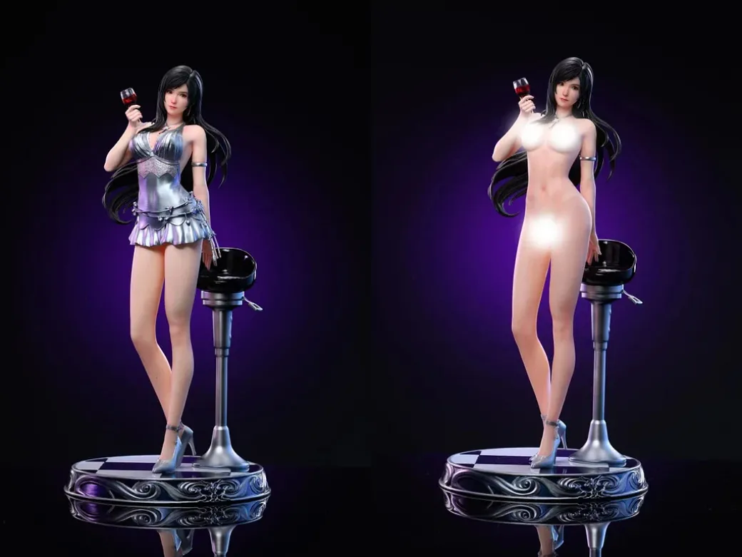 1/6 Scale Goddess Tifa Lockhart - (FF7) Final Fantasy VII Resin Statue - ChuangYi Studio