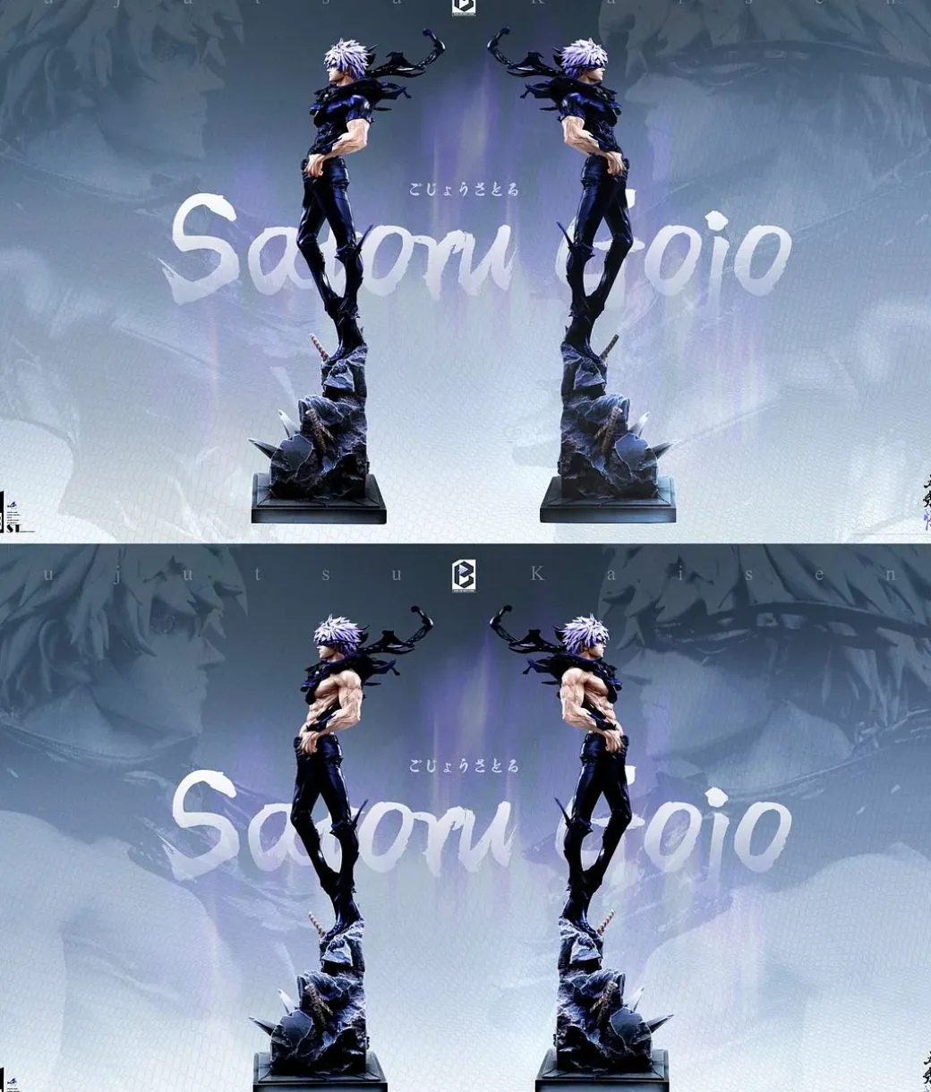 1/6 Scale Gojo Satoru - Jujutsu Kaisen Resin Statue - Black And White Studio