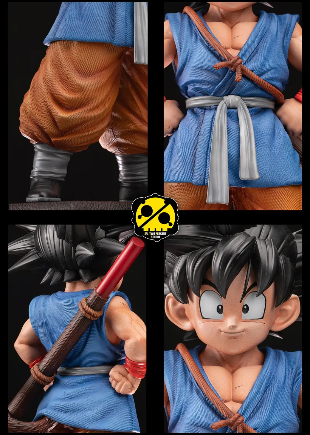 1/4 Scale GT Little Son Goku - Dragon Ball Resin Statue - Two Percent Studio