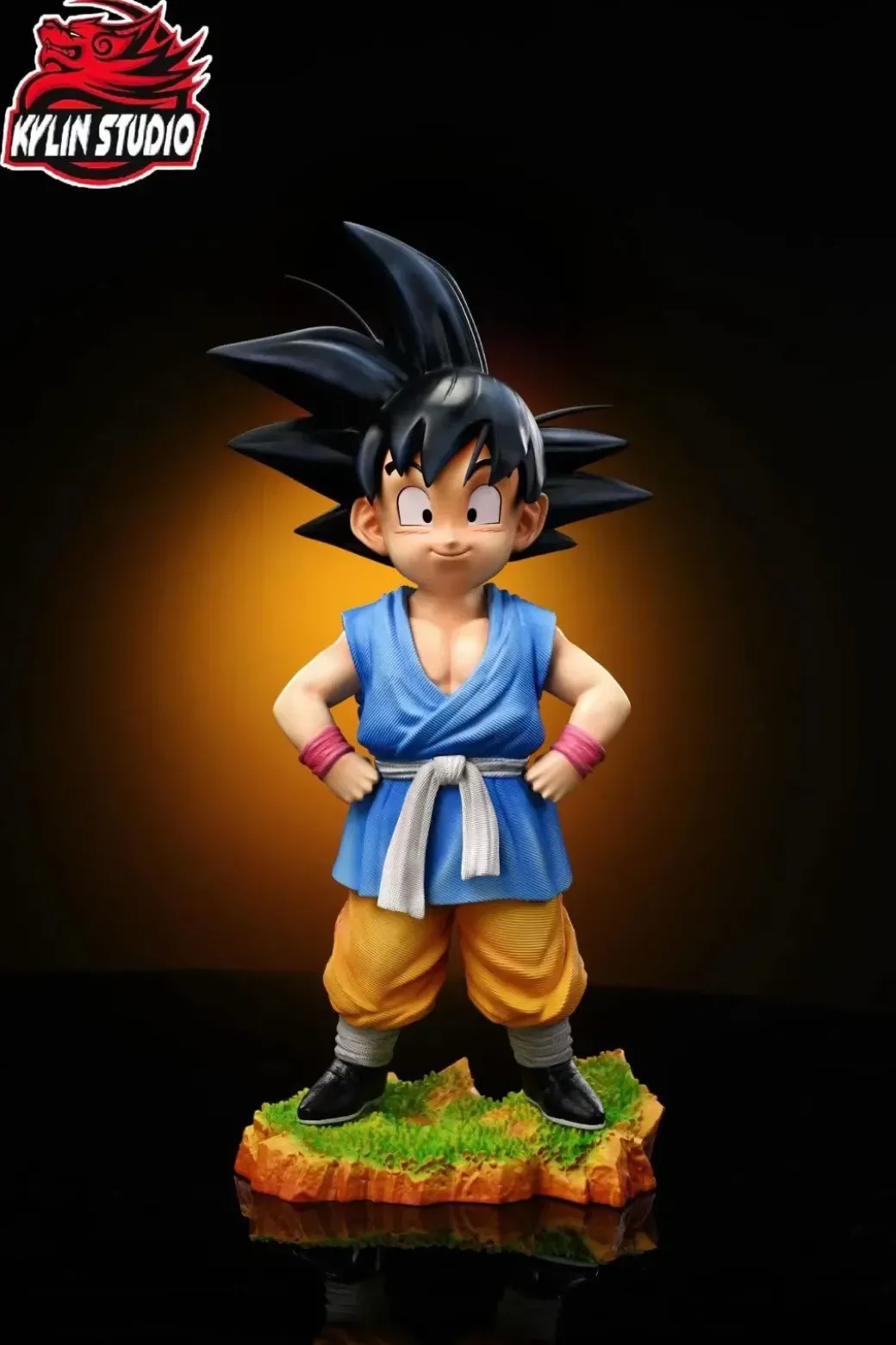 1/6 Scale GT Threesome & Little Son Goku & Gill - Dragon Ball Resin Statue - Kylin Studio