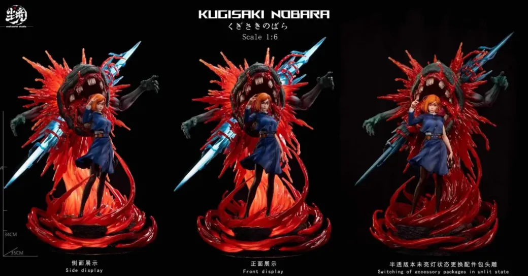 1/6 Scale Hairpin Nobara Kugisaki - Jujutsu Kaisen Resin Statue - Real World Studio