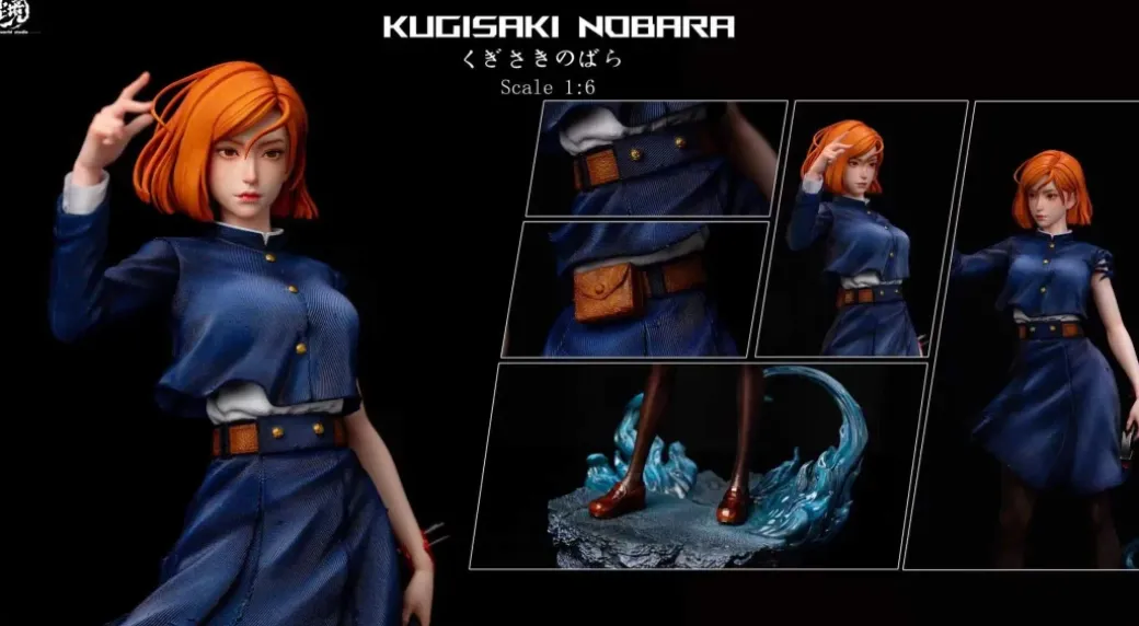 1/6 Scale Hairpin Nobara Kugisaki - Jujutsu Kaisen Resin Statue - Real World Studio