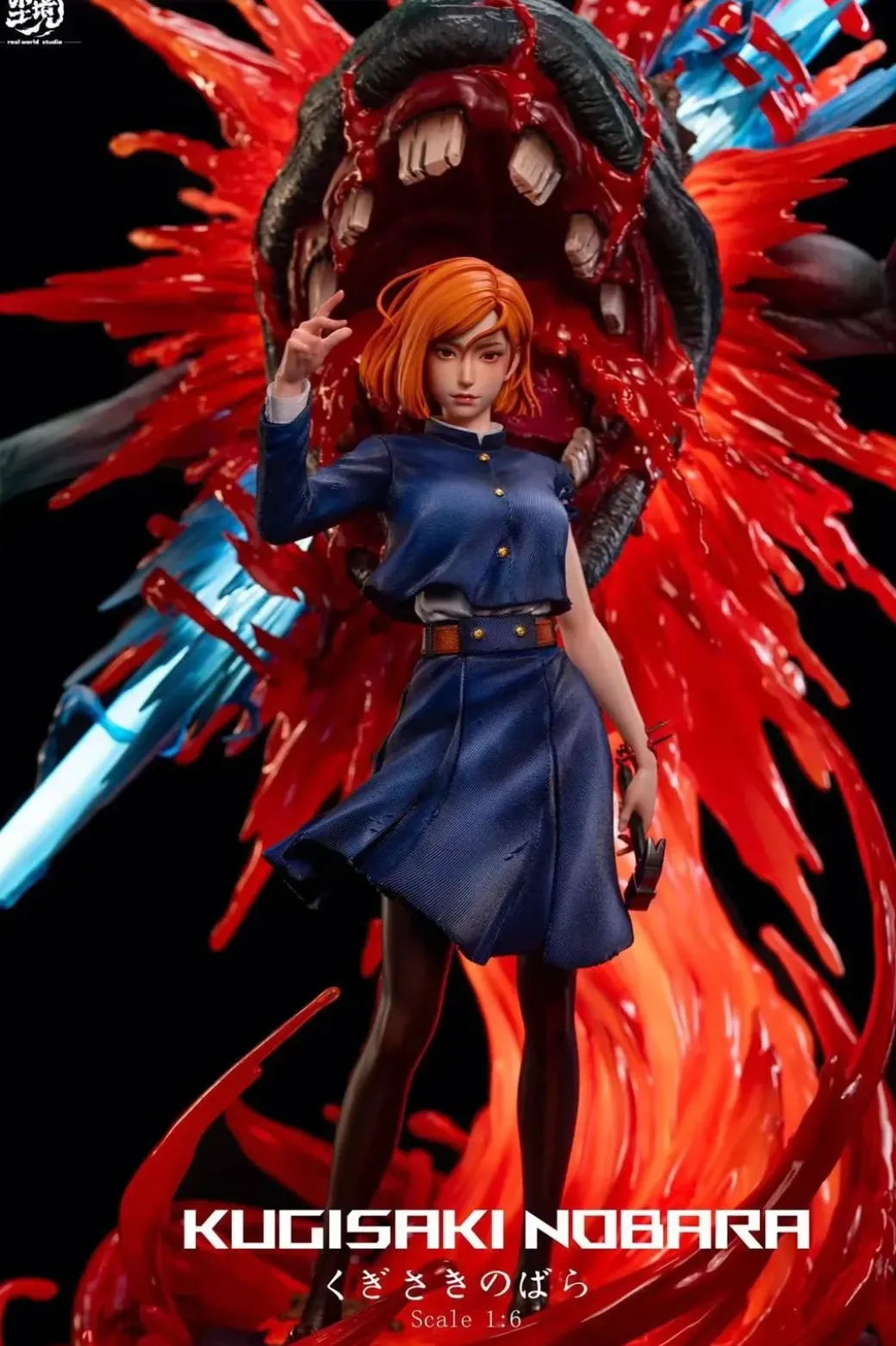 1/6 Scale Hairpin Nobara Kugisaki - Jujutsu Kaisen Resin Statue - Real World Studio