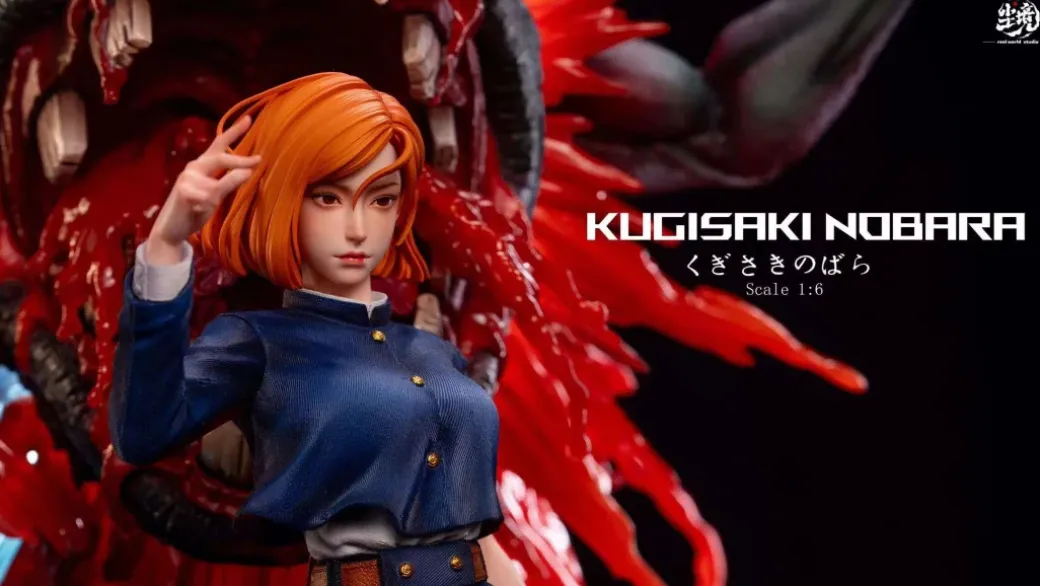 1/6 Scale Hairpin Nobara Kugisaki - Jujutsu Kaisen Resin Statue - Real World Studio