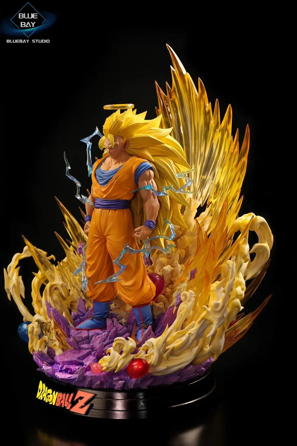 1/6 Scale Hell Super Saiyan 3 Son Goku - Dragon Ball Resin Statue - BLUE BAY Studio
