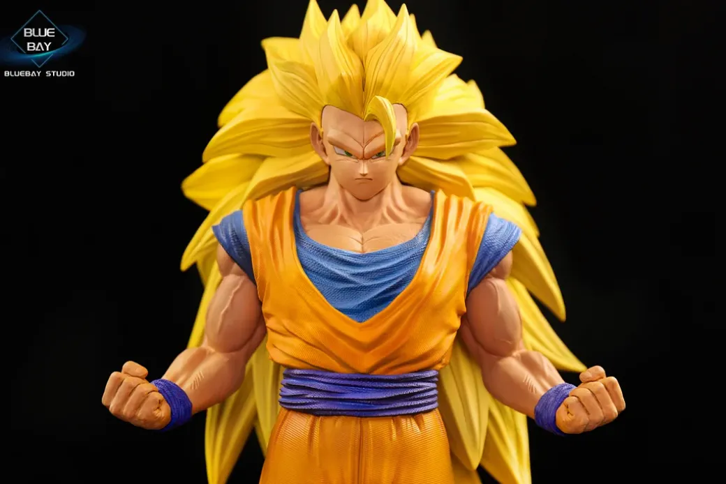 1/6 Scale Hell Super Saiyan 3 Son Goku - Dragon Ball Resin Statue - BLUE BAY Studio