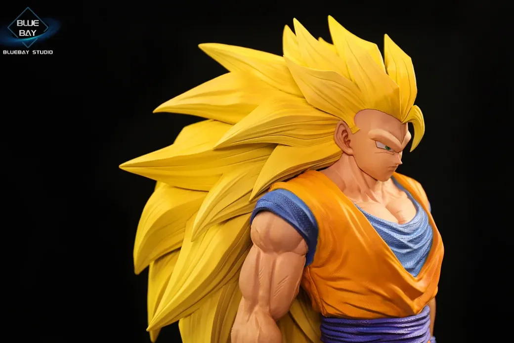 1/6 Scale Hell Super Saiyan 3 Son Goku - Dragon Ball Resin Statue - BLUE BAY Studio