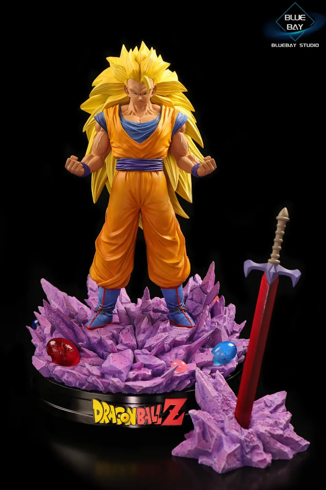 1/6 Scale Hell Super Saiyan 3 Son Goku - Dragon Ball Resin Statue - BLUE BAY Studio