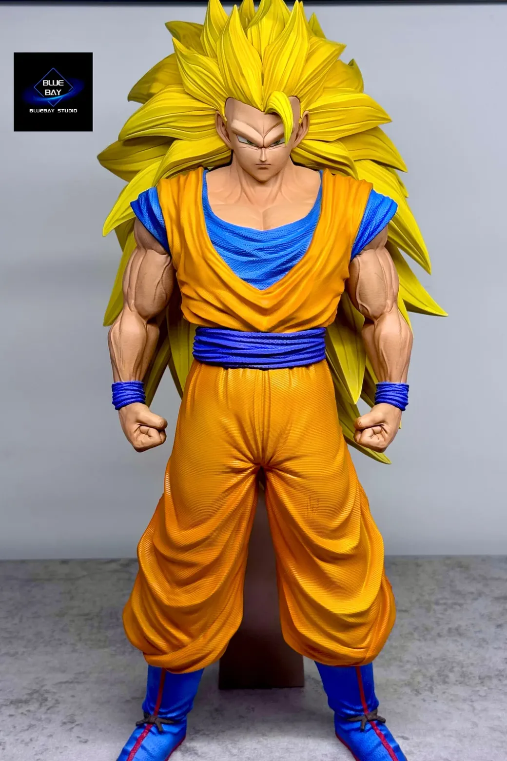 1/6 Scale Hell Super Saiyan 3 Son Goku - Dragon Ball Resin Statue - BLUE BAY Studio