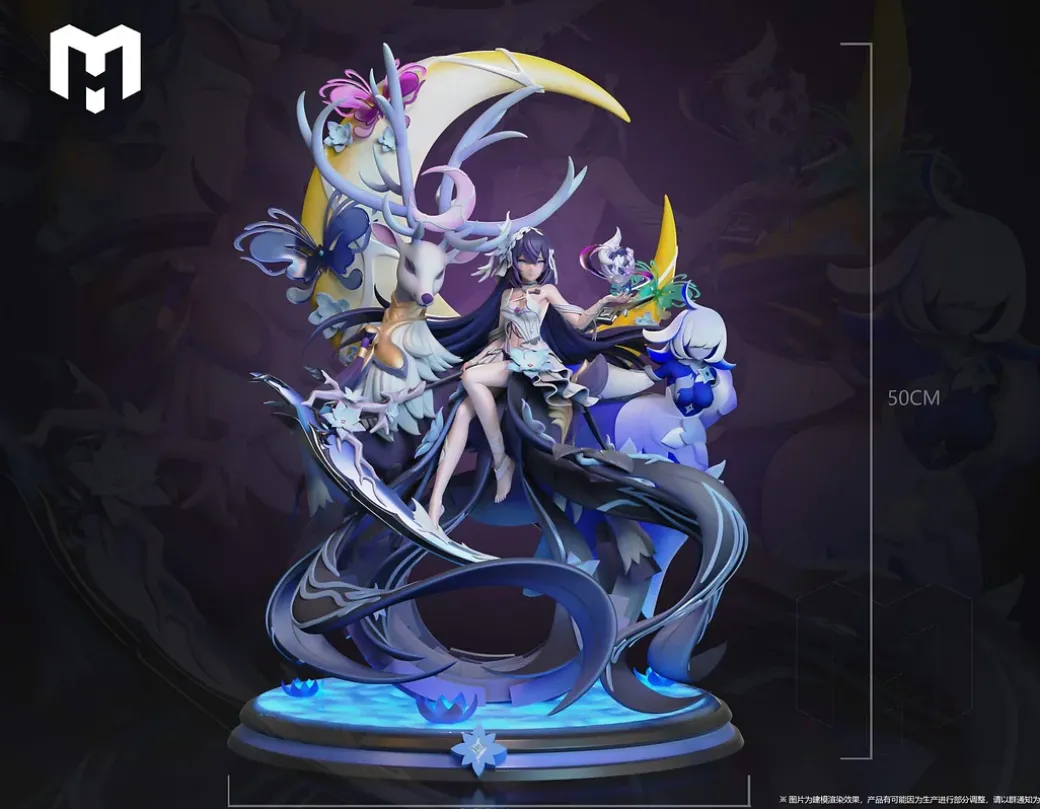 1/6 Scale Herrscher of Rebirth Ver. Seele Vollerei with LED - Honkai Impact 3rd Archives Statue - HaoSiMiao Studio