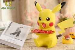 1/1 Scale Holding Plate Pikachu - Pokemon Resin Statue - Night Cat Studio