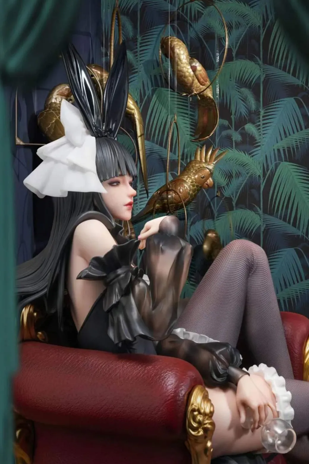 1/4 Scale Holiday Sofa Maid Kaya - Original Design Statue - Polaris Studio