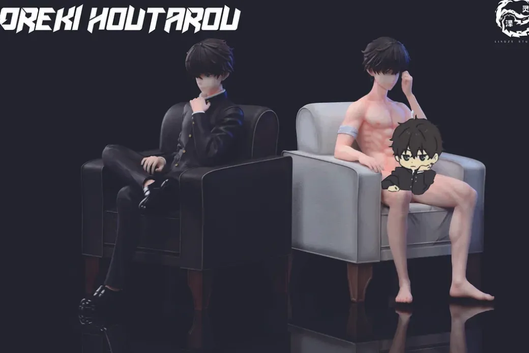 1/6 Scale Houtarou Oreki - Hyouka Statue - LingZe Studio