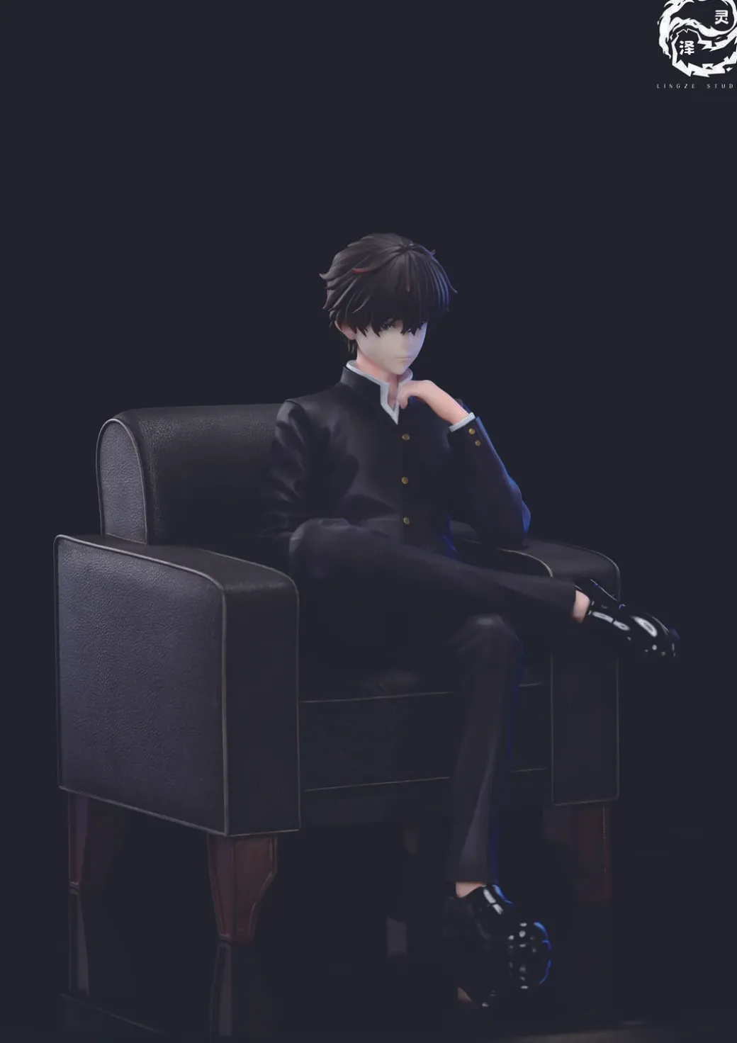 1/6 Scale Houtarou Oreki - Hyouka Statue - LingZe Studio