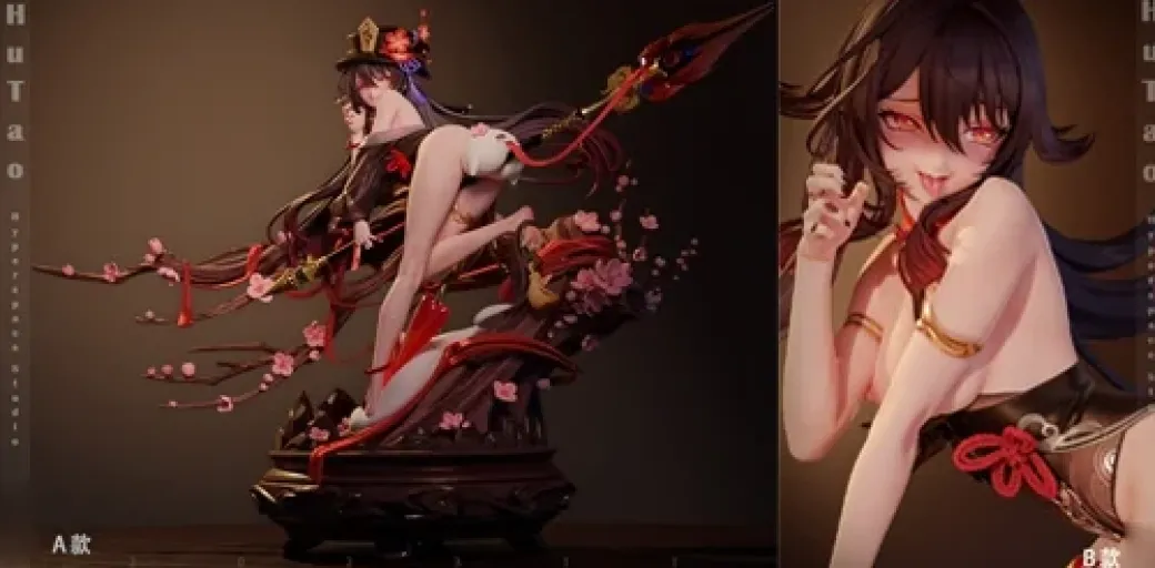 1/6 Scale Hu Tao - Genshin Impact Resin Statue - Hyperspace Studios